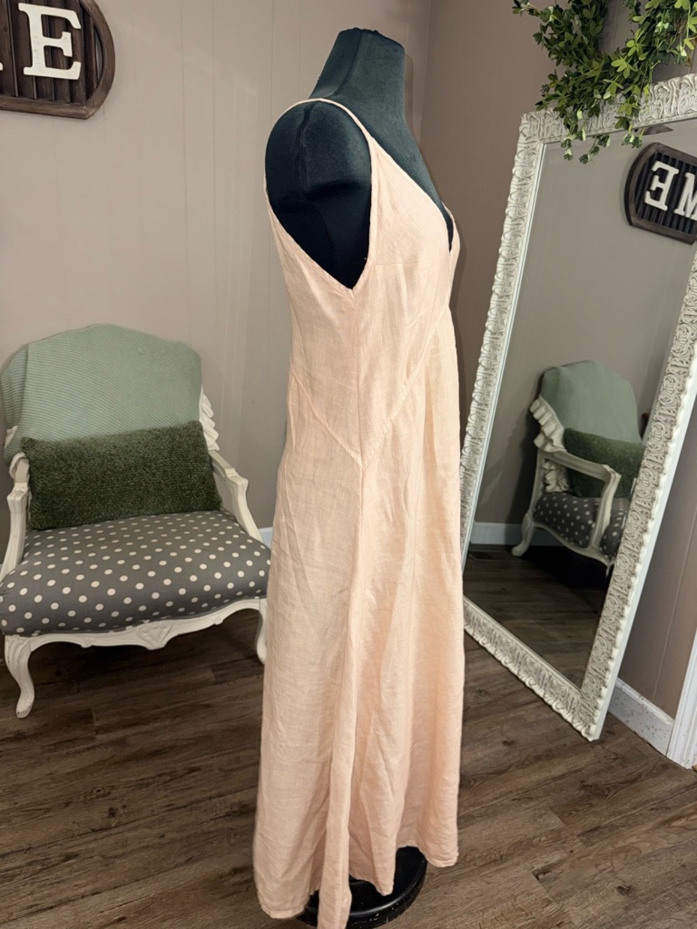 Zara • ZW Collection Linen Maxi/Midi Dress - Picture 12 of 14